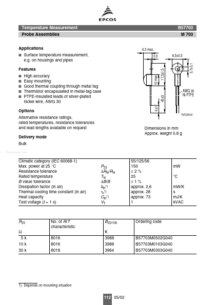 B57703M703