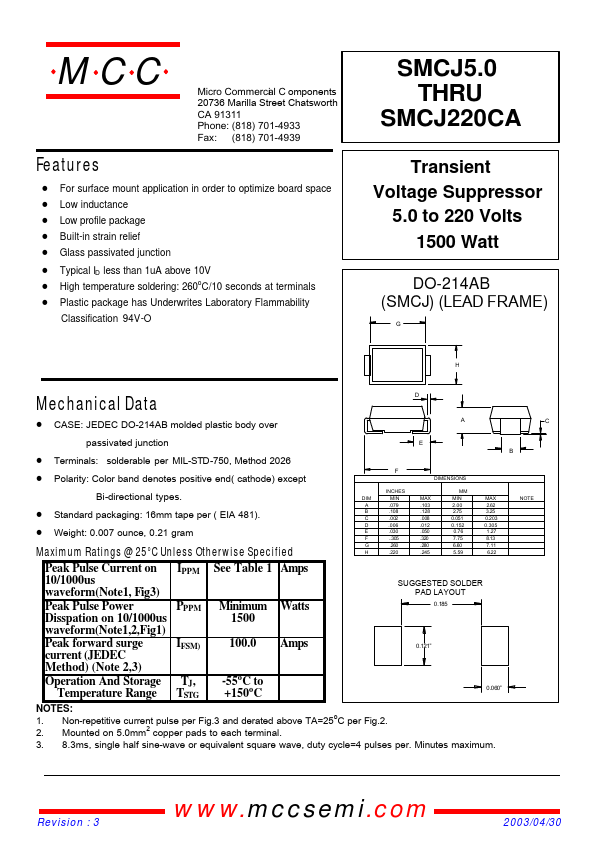 SMCJ6.5C