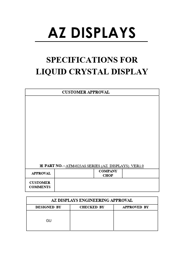 ATM4825AS Datasheet Preview