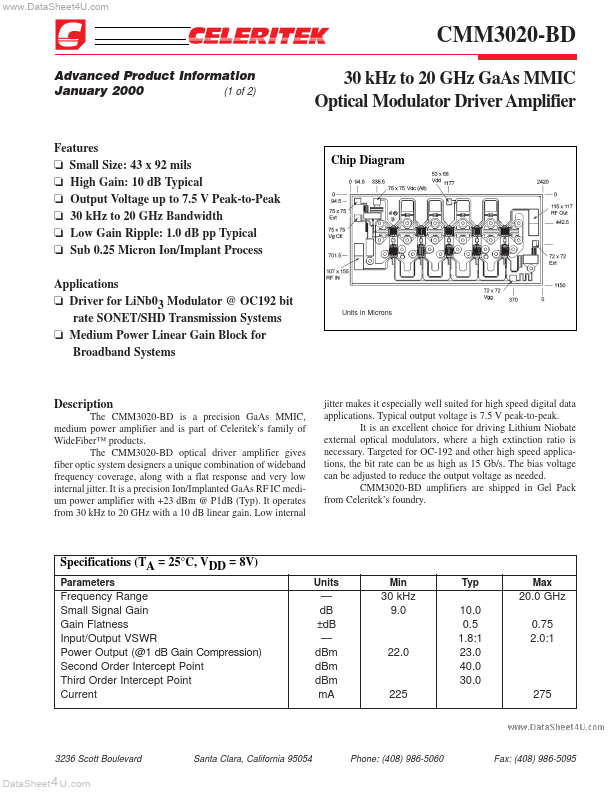 CMM3020-BD