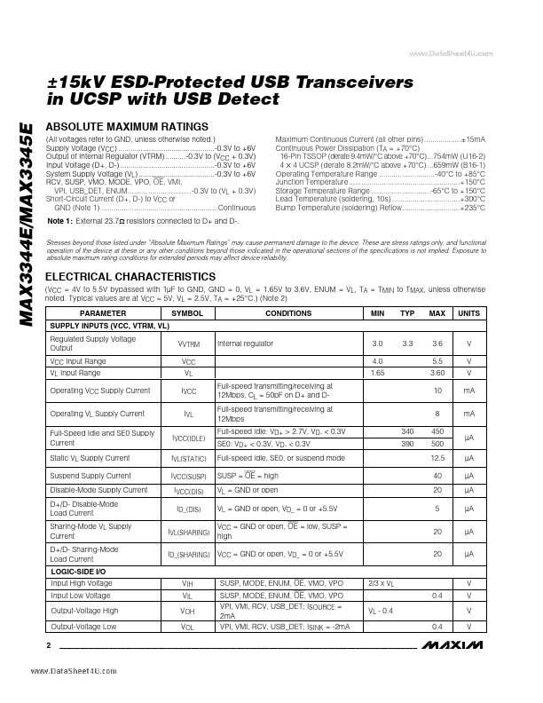 MAX3345E