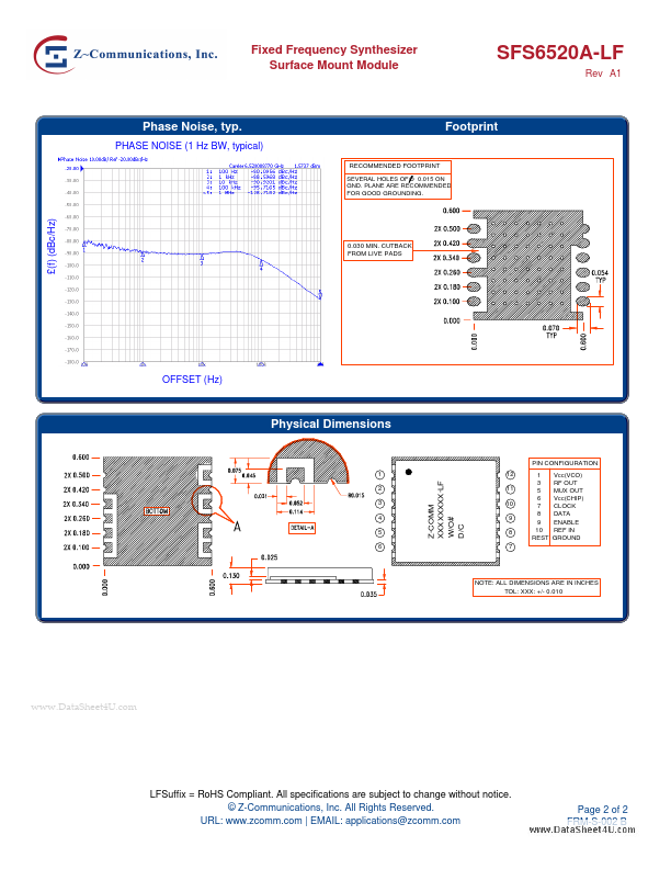 SFS6520A-LF