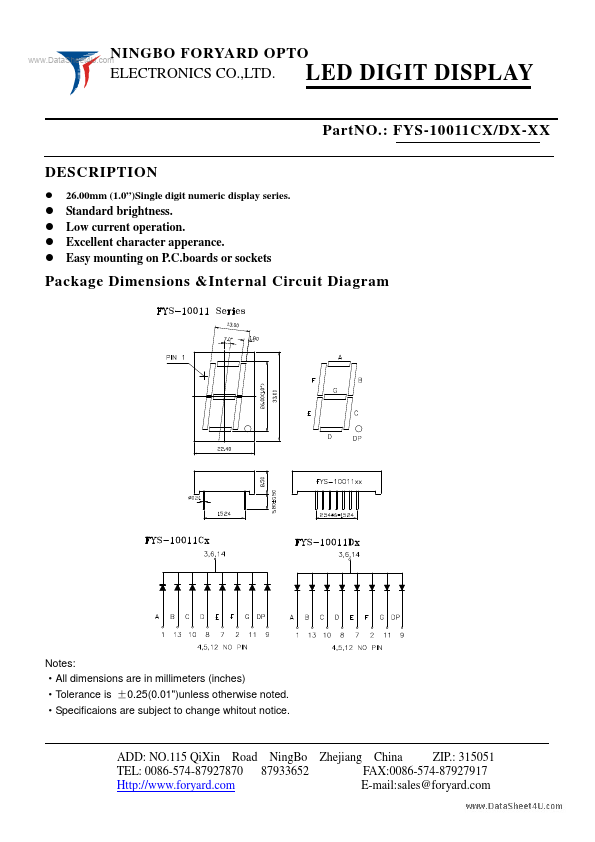 FYS-10011CX