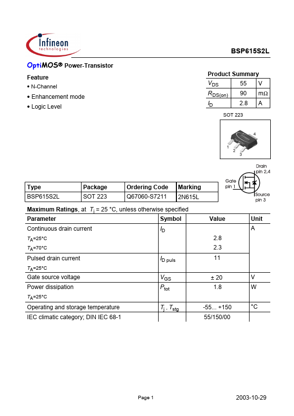 BSP615S2L