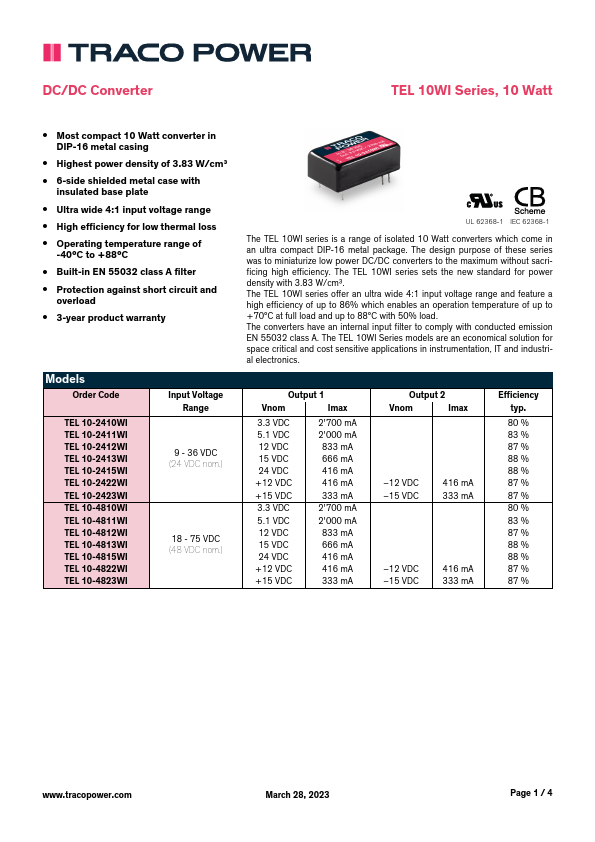 TEL10-4810WI