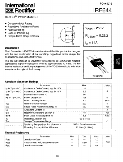 IRF644