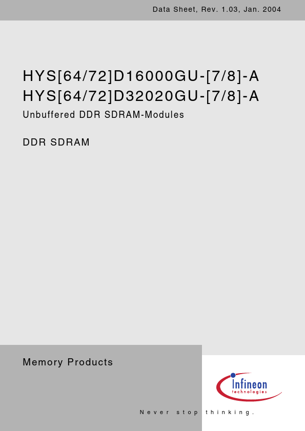 HYS64D32020GU-7-A
