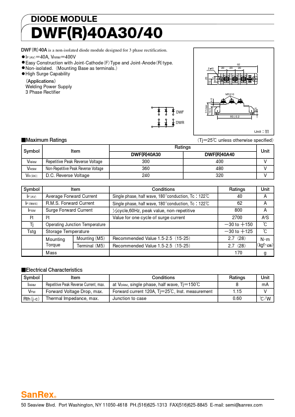 DWF40A40