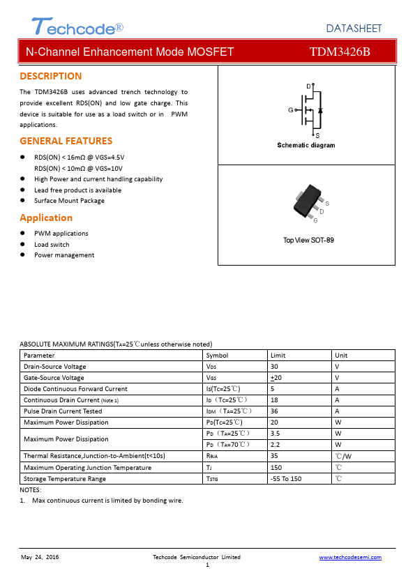 TDM3426B