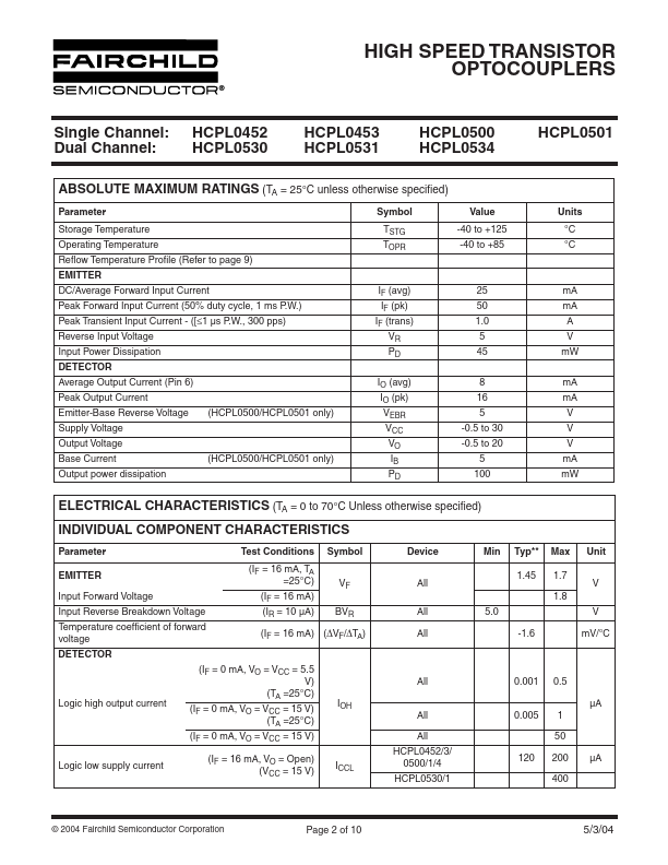 HCPL0530