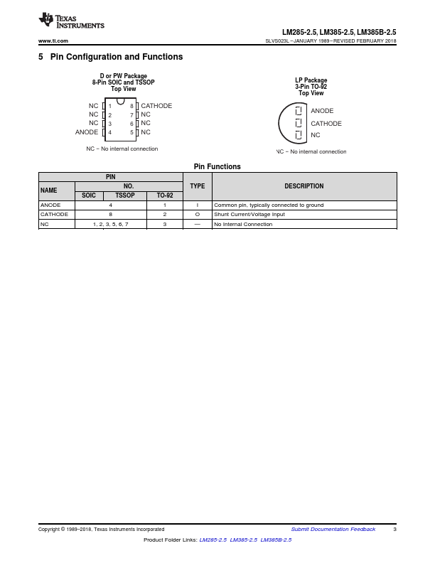 LM385B-2.5