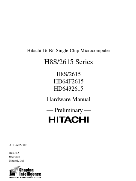HD64F2615