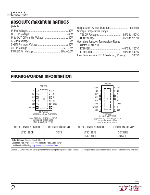 LT3013