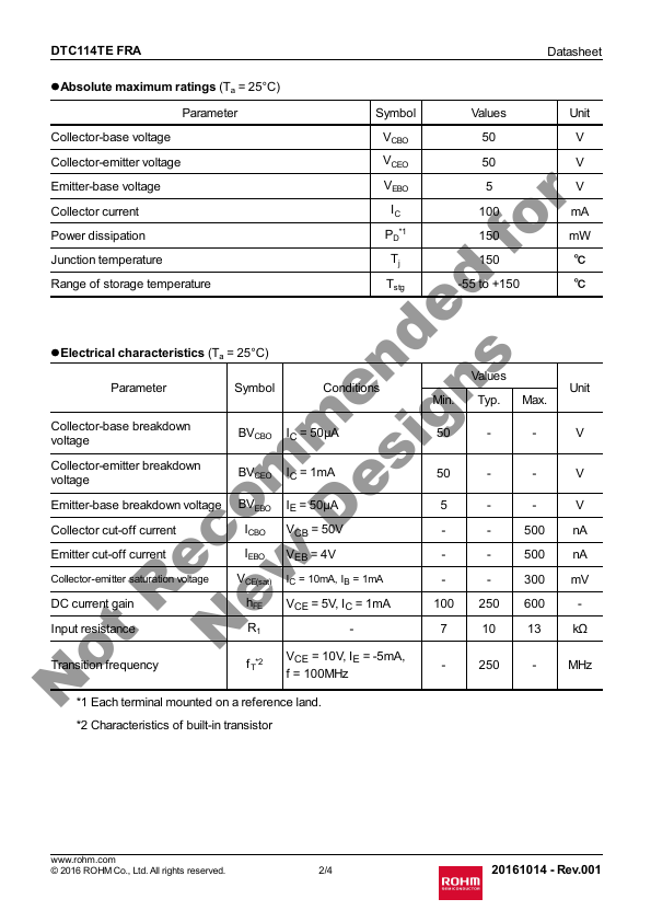 DTC114TEFRA