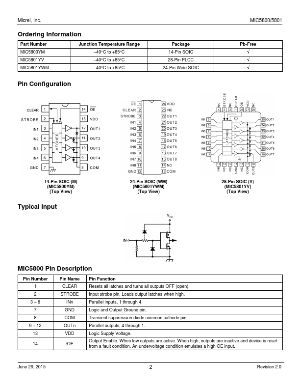 MIC5800