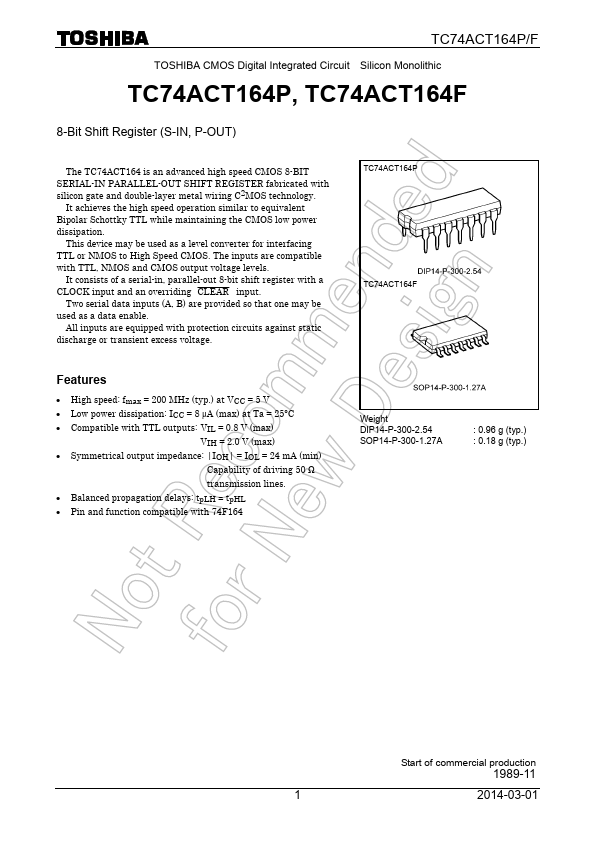 TC74ACT164FN