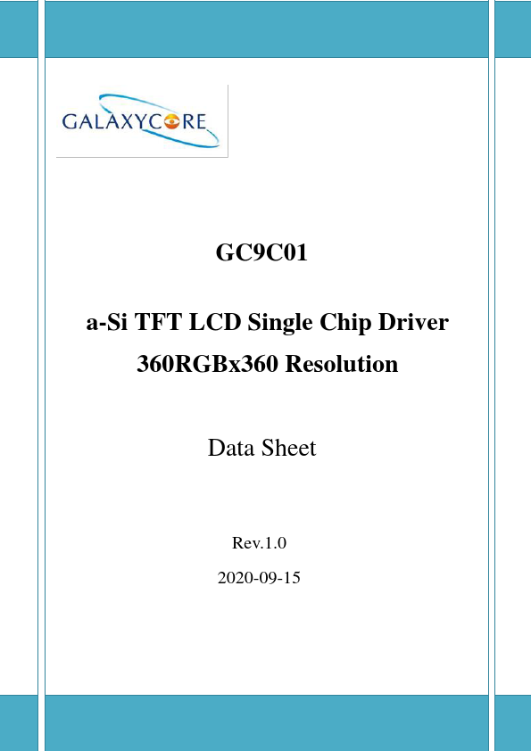 GC9C01 Datasheet Preview