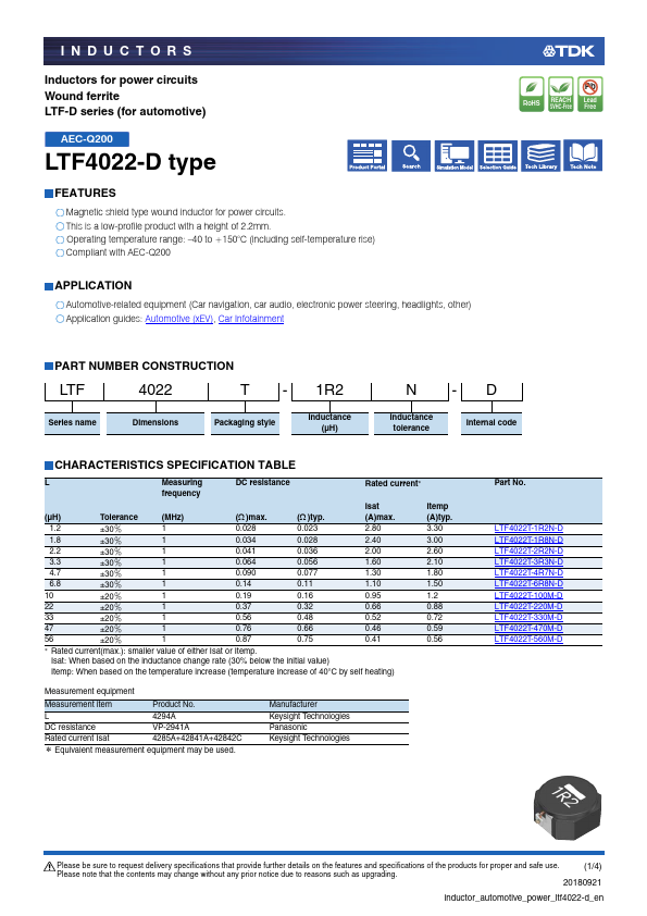 LTF4022T-560M-D