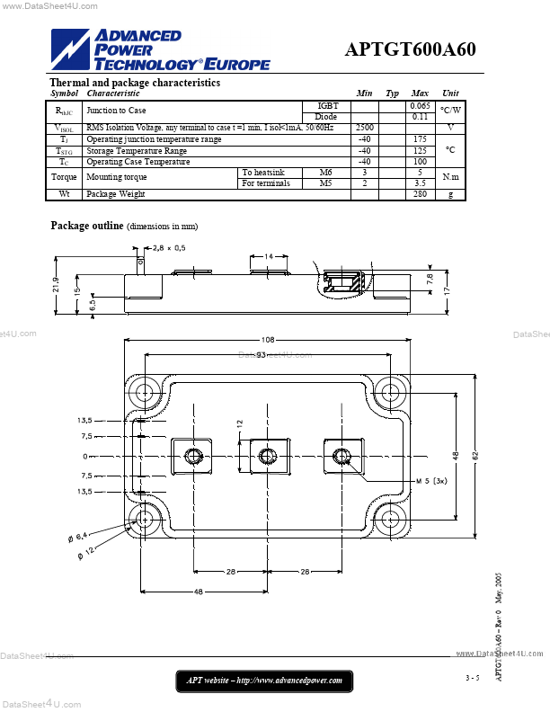 APTGT600A60