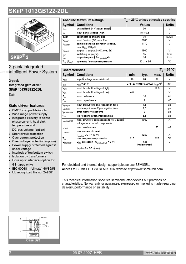 SKIIP1013GB122-2DL