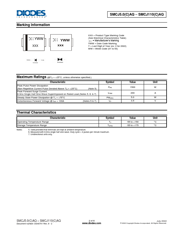 SMCJ85CAQ