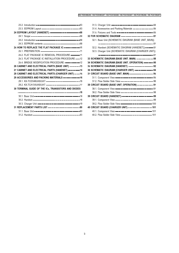 KX-TCA132UAS