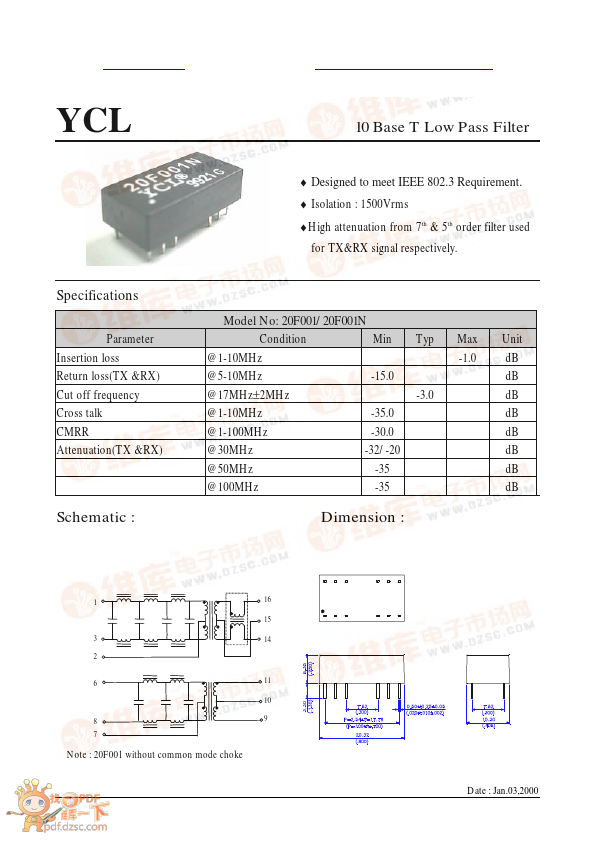 20F001