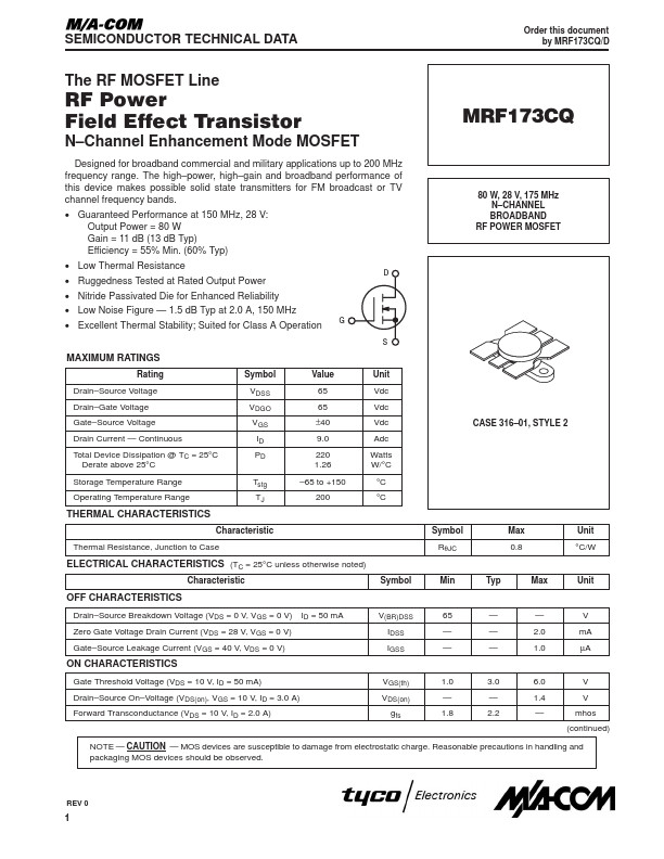 MRF173CQ