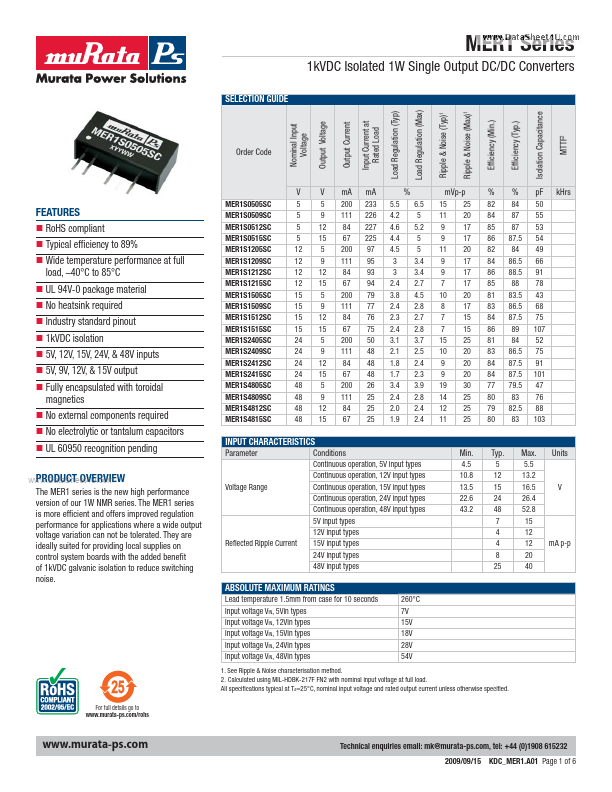 MER1S1509SC