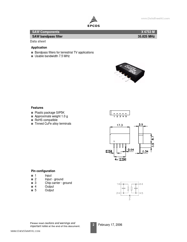 X6753M