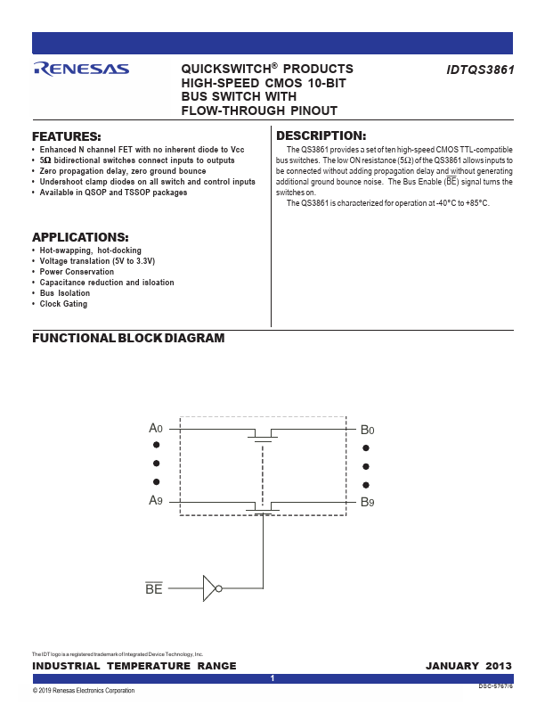 IDTQS3861