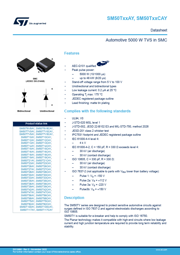 SM50T18CAY