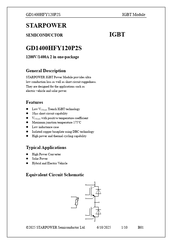 GD1400HFY120P2S Datasheet Preview