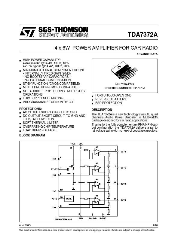 TDA7372A