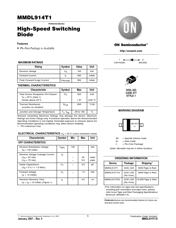 MMDL914T1