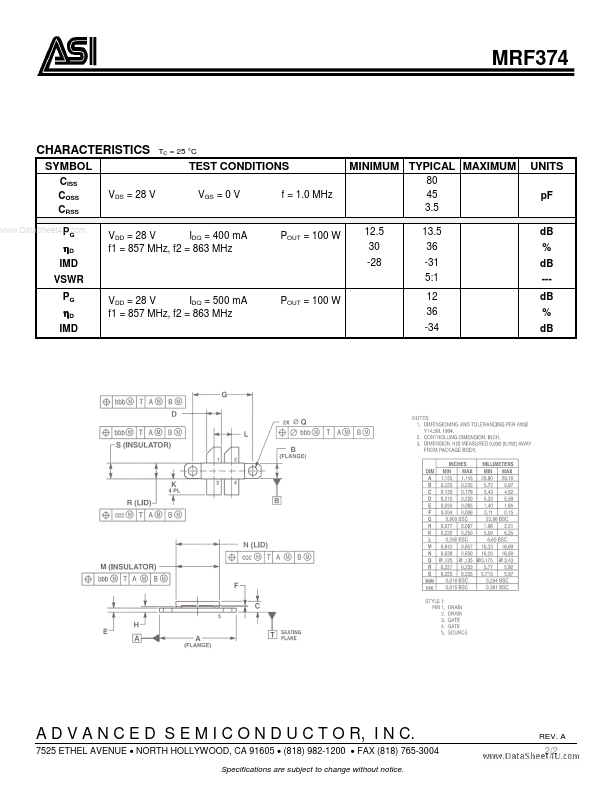 MRF374