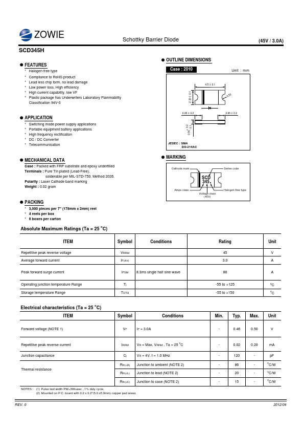 SCD345H