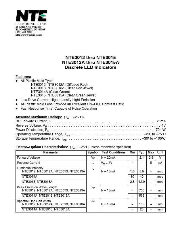 NTE3015A