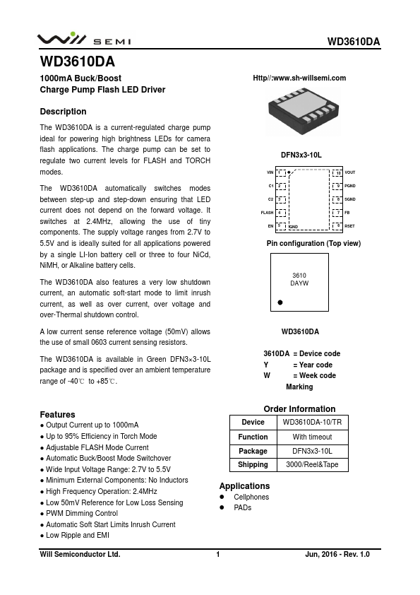 WD3610DA