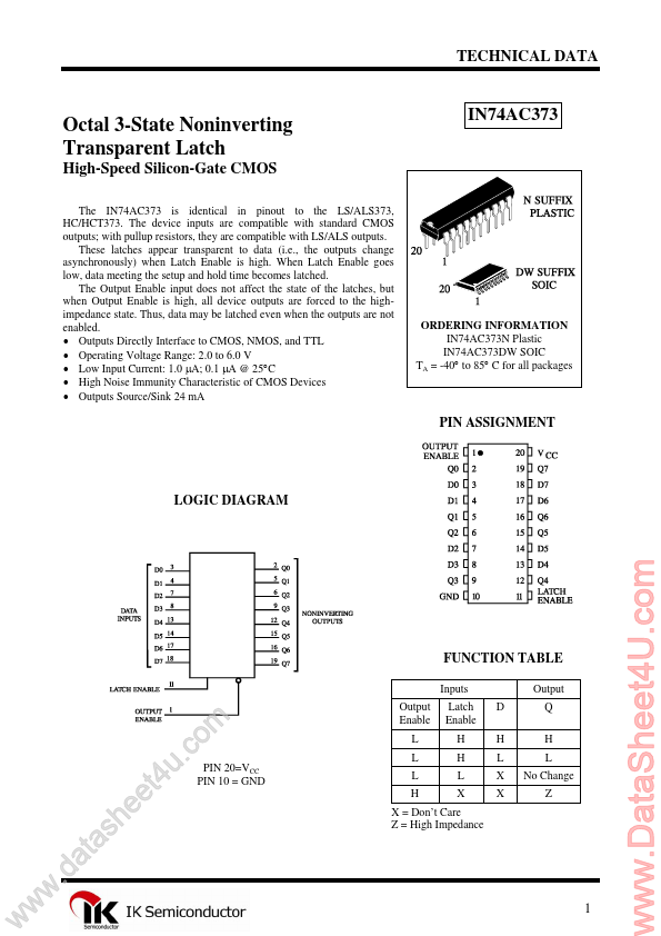 IN74AC373