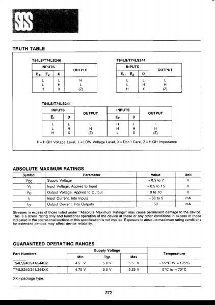 T74LS241