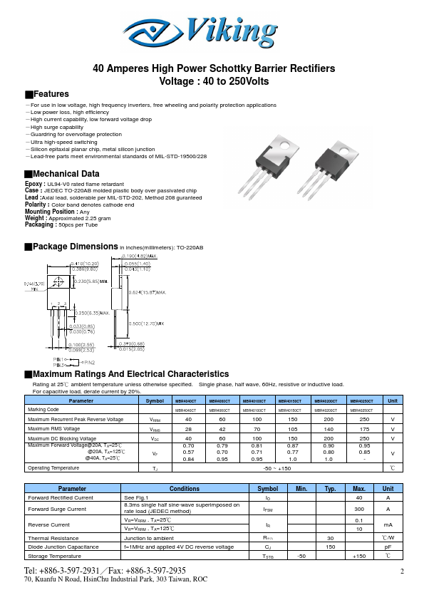 MBR4040CT