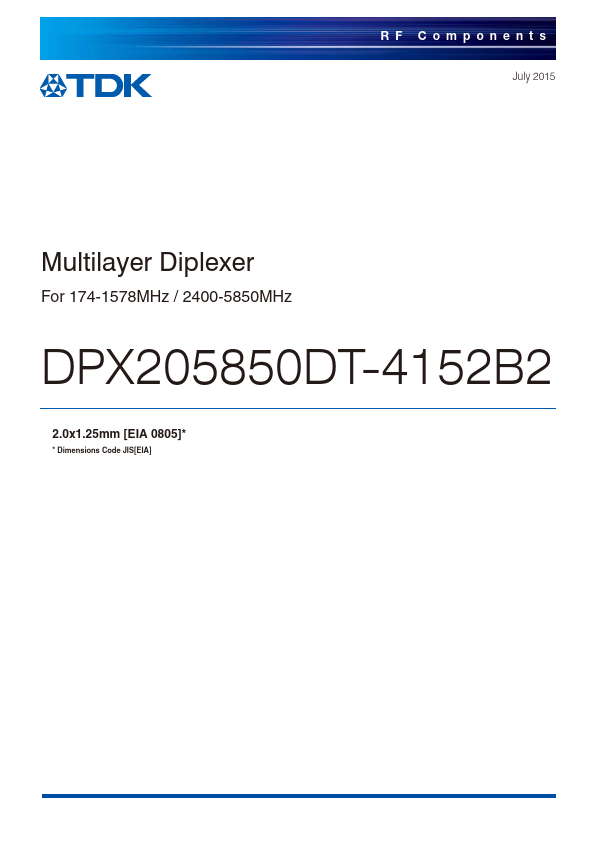 DPX205850DT-4152B2