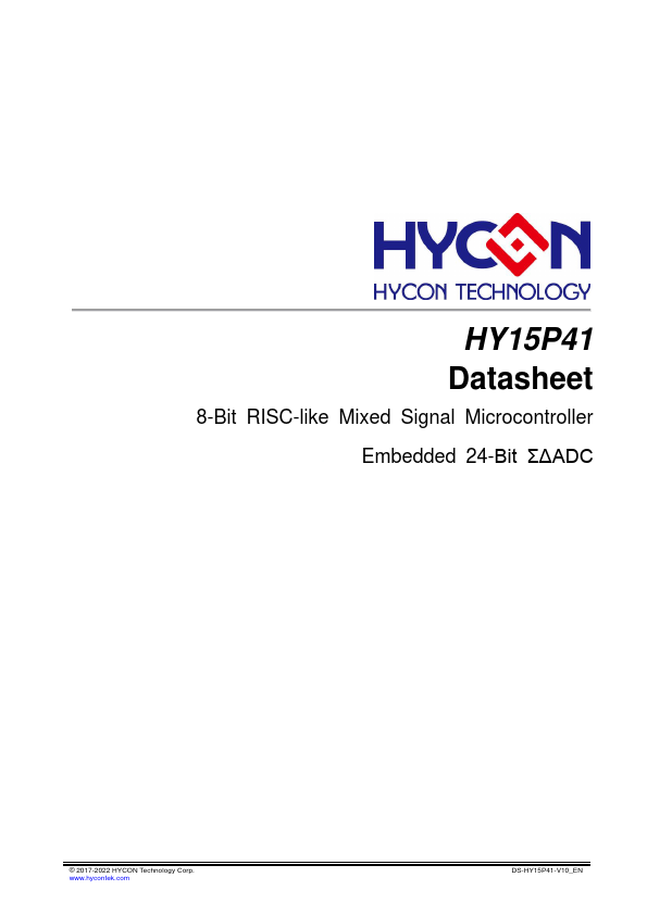 HY15P41 Datasheet Preview