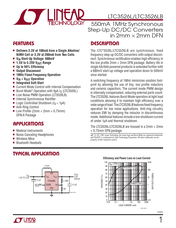 LTC3526LB