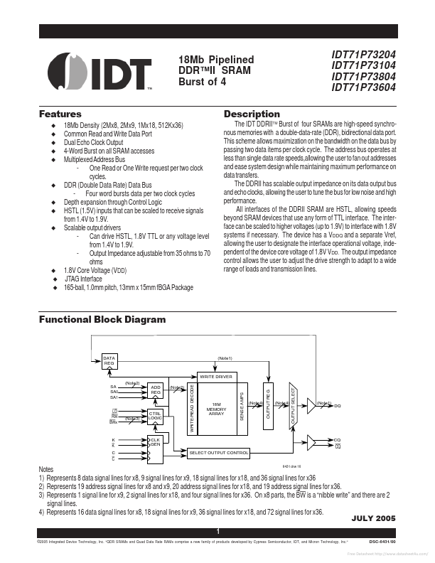 IDT71P73104