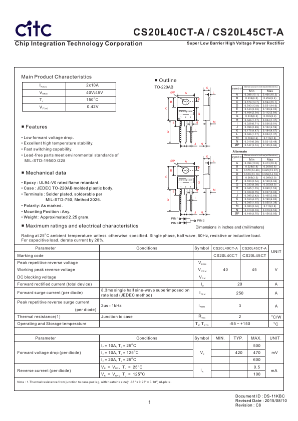 CS20L40CT-A