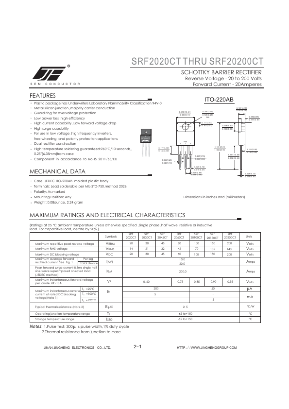 SRF20200CT