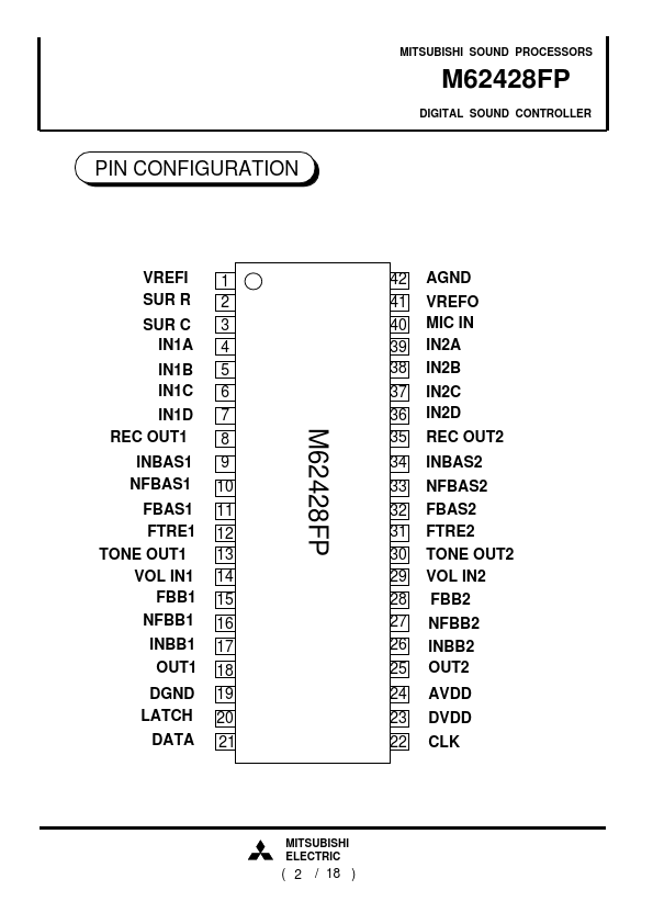 M62428FP