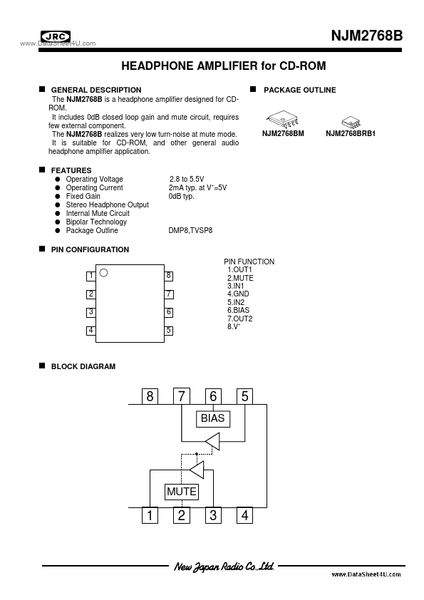 NJM2768B